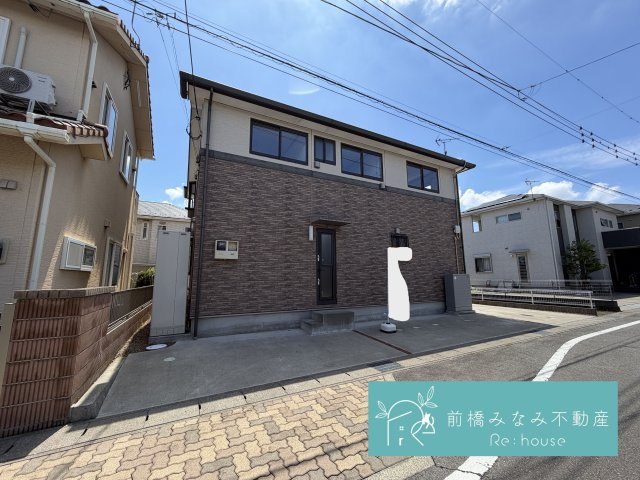 【中古】前橋市富田町　５LDK＋Sの前面道路含む現地写真|前面道路含む現地写真です