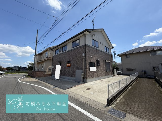 【中古】前橋市富田町　５LDK＋Sの前面道路含む現地写真|前面道路含む現地写真です