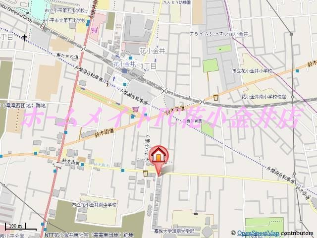 【地図】 | ヴェルデ花小金井