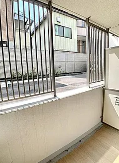 AZEST西高島平のバルコニー
