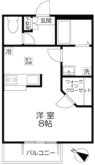 【間取り】 | ツインハウス　M－2　15690