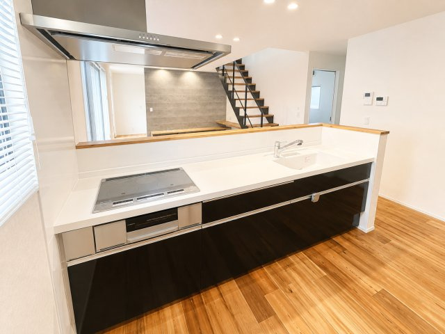 草津市追分8丁目のキッチン|きれいなキッチンです
