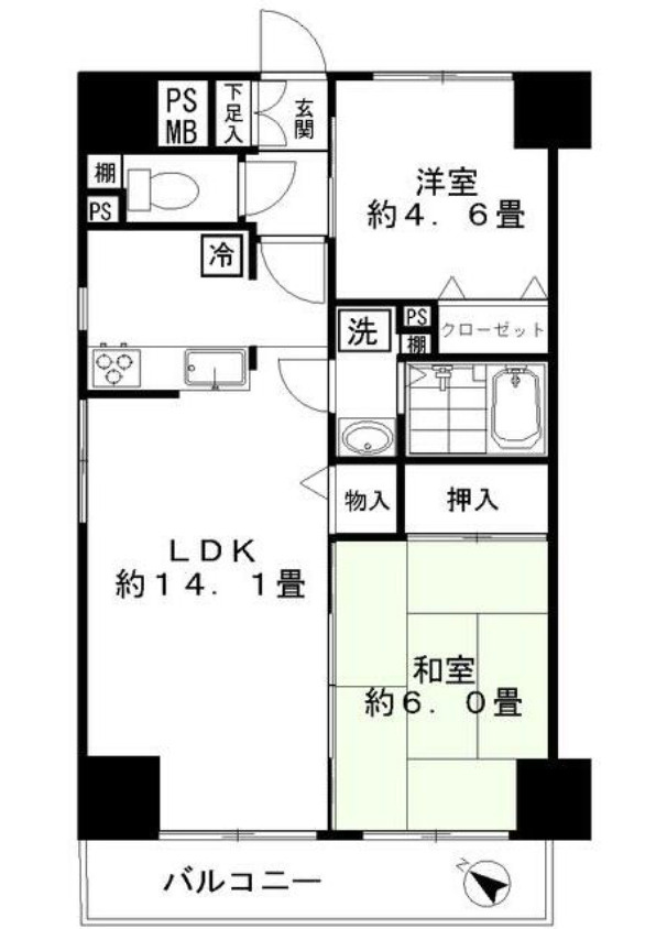 ロイヤルプラザ浅草の間取り