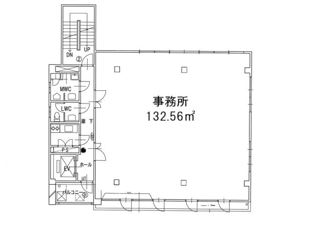 大津市大萱１丁目の店舗事務所の間取り