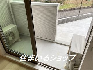 ユーキー１のバルコニー