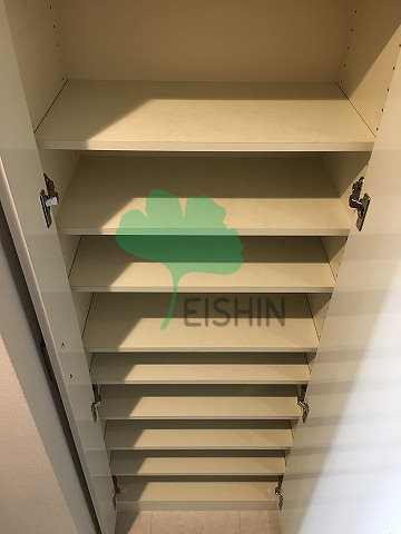 グランフォーレ博多駅東プレミアの玄関|下駄箱もしっかりついてます！