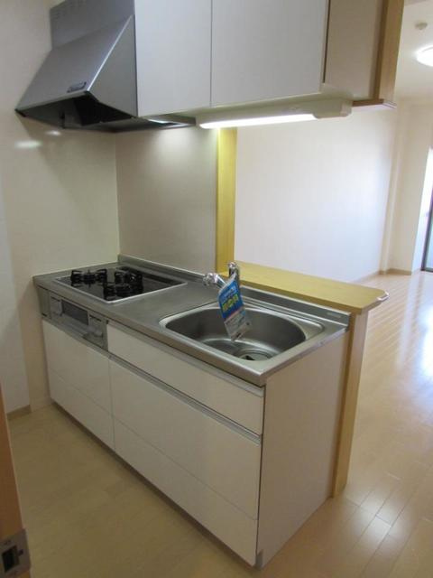 プレステージ空港東のキッチン|シンプルな清潔感のあるキッチンです！