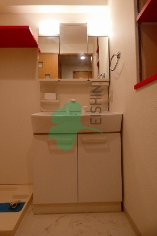 コンダクト福岡東の洗面所|シンプルで使いやすい洗面台です！