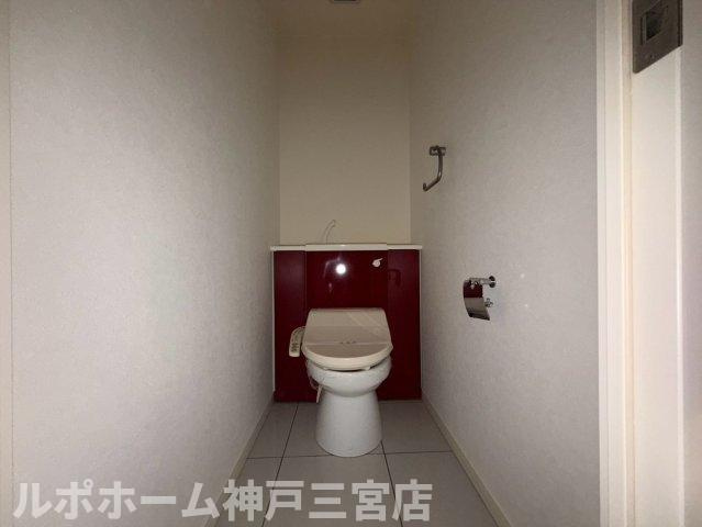 プレジール三ノ宮Ⅲのトイレ