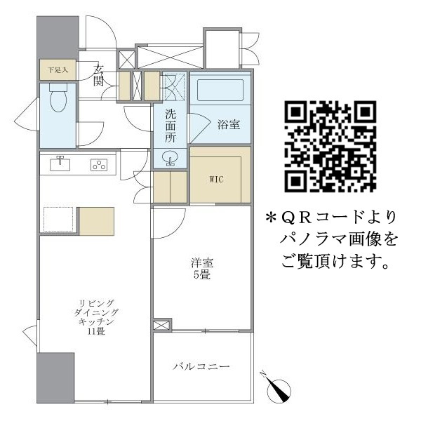 リビオ日本橋人形町の間取り