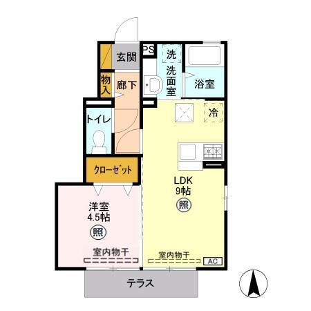 エトワール・ベガの間取り