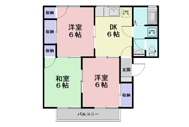 ハイム智成の間取り