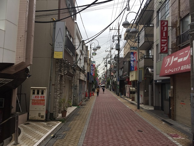 高円寺ルック商店街まで400ｍ
