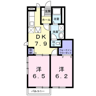 【間取り】 | サンセールＢ