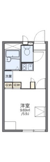 【間取り】 | レオパレスサンヒダカ