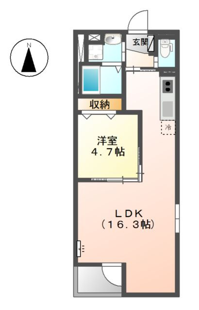 メルヴェールの間取り