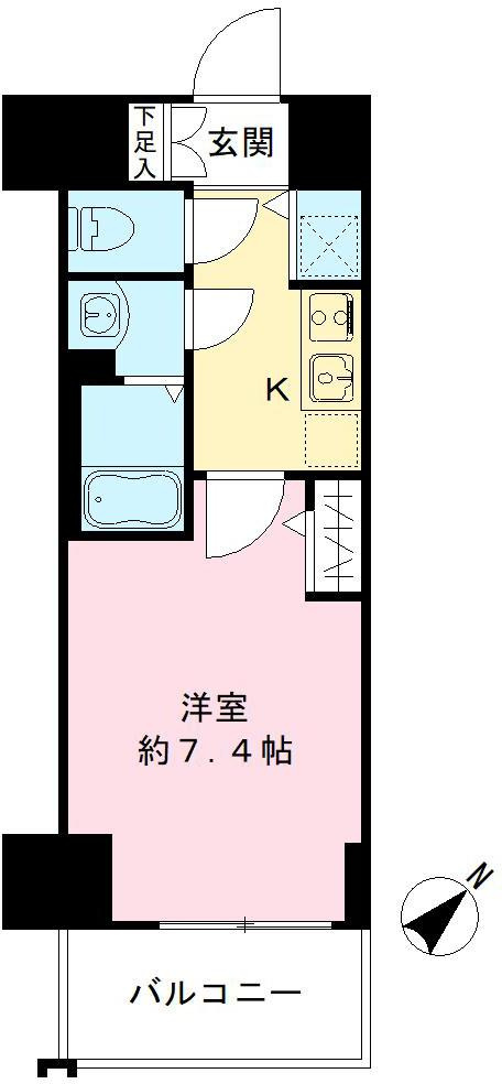 エスリード新栄グランラグジェの間取り