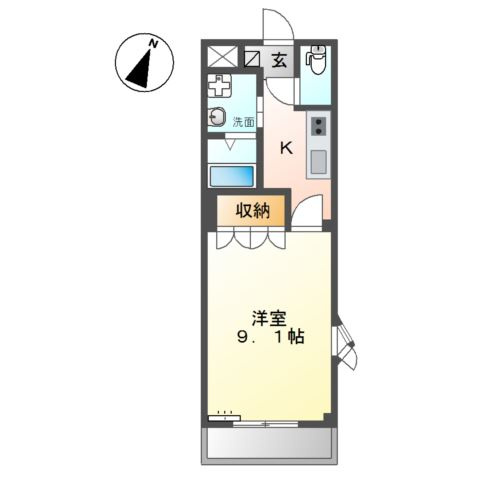クレア・パルの間取り