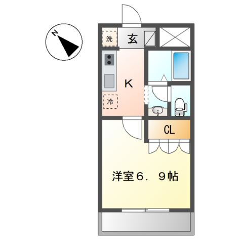 エンジョイライフの間取り