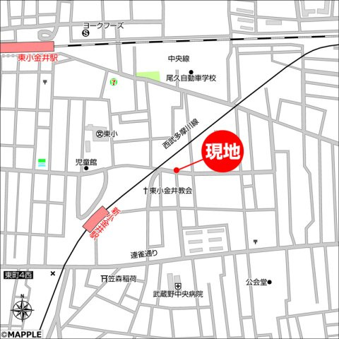 Belle Lead ROYALEの地図