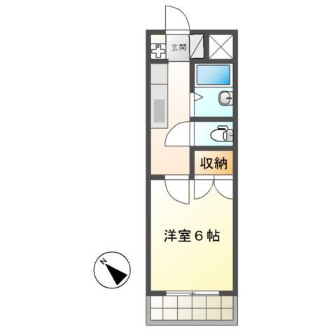 リヴィエールⅠの間取り