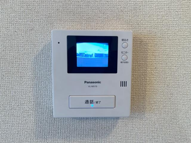 カーサ愛　２番館のセキュリティ|カメラ付インターホン