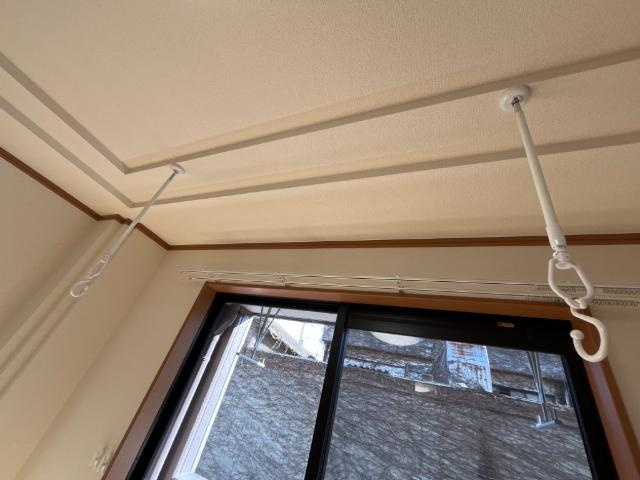 フルハウス西阿知の設備|室内物干