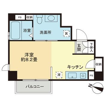 ＢＬＤ．ＮＩＭＯレジデンスの間取り