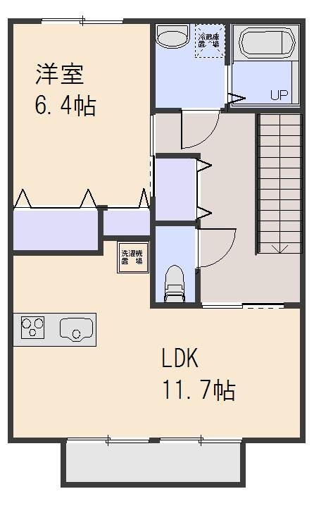 フォレスト宮代の間取り