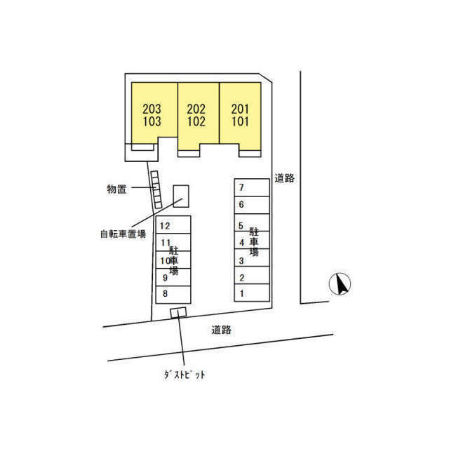 岐阜市長森本町２丁目のアパートのその他