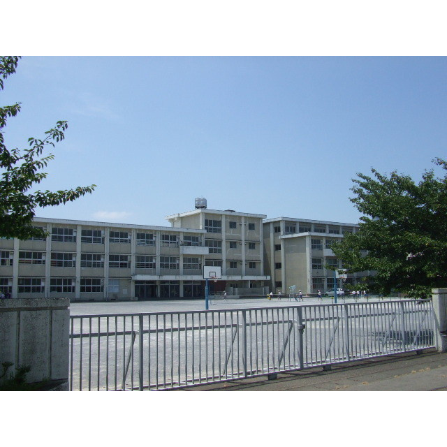 岐阜市加納愛宕町のアパートの周辺|陽南中学校