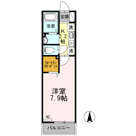 【間取り】 | ベレンヘーナＳ・Ｉ