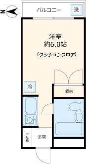 グリンカ白山の間取り