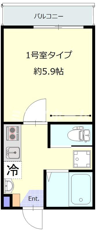 ヴィシェット羽田の間取り