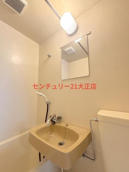 グランキューブ大正通りの洗面所|洗面台