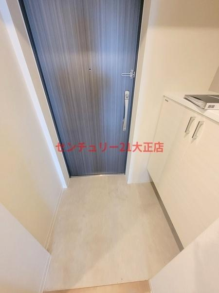 クローバー・グランツ弁天町の玄関