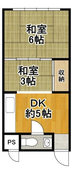 ヴィラ大正の間取り