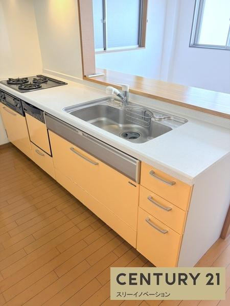 南恩加島6丁目住宅のキッチン