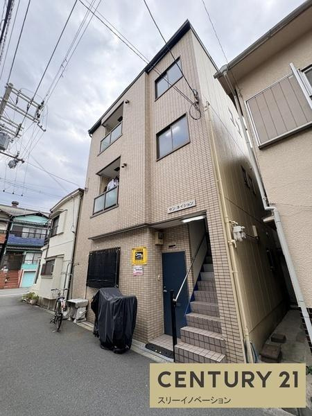 サンネイションの外観|★タイル張りの３階建★