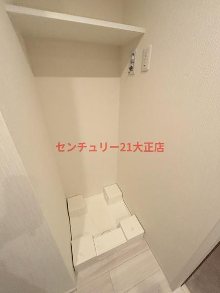 パークフラッツ弁天町駅前の洗面所|★室内洗濯機置場★