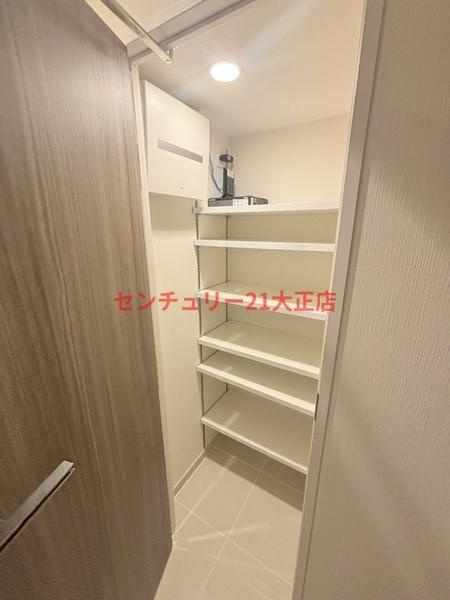 パークフラッツ弁天町駅前の収納|★たっぷりシューズボックス★