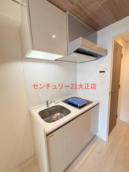 パークフラッツ弁天町駅前のキッチン|★二口IHコンロ★