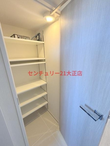 パークフラッツ弁天町駅前の収納|★たっぷりシューズボックス★