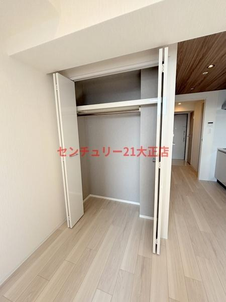 パークフラッツ弁天町駅前の収納|★収納力のあるクローゼット★