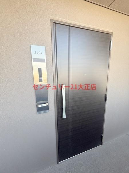 パークフラッツ弁天町駅前の玄関|★ダブルロックの玄関ドア★