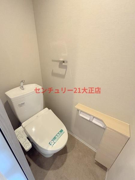 パークフラッツ弁天町駅前のトイレ|★温水洗浄暖房便座付き★