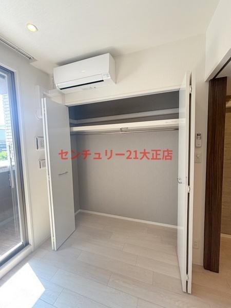 パークフラッツ弁天町駅前の収納|★収納力のあるクローゼット★