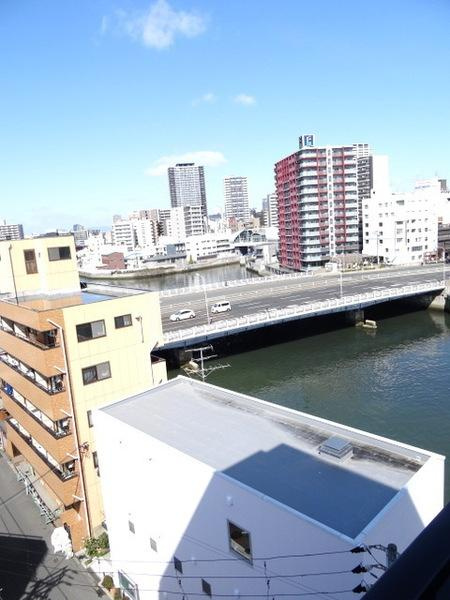 パークハイツ大正橋の展望|★川が見えます★