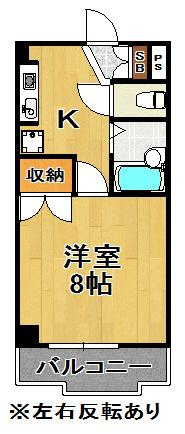 パークハイツ大正橋の間取り|★使いやす間取り★