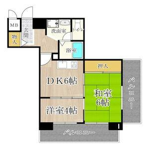 グレース大阪港の間取り